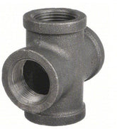 BLACK MALLEABLE IRON CROSS, UL/FM Listed - NASCO Supply LLC